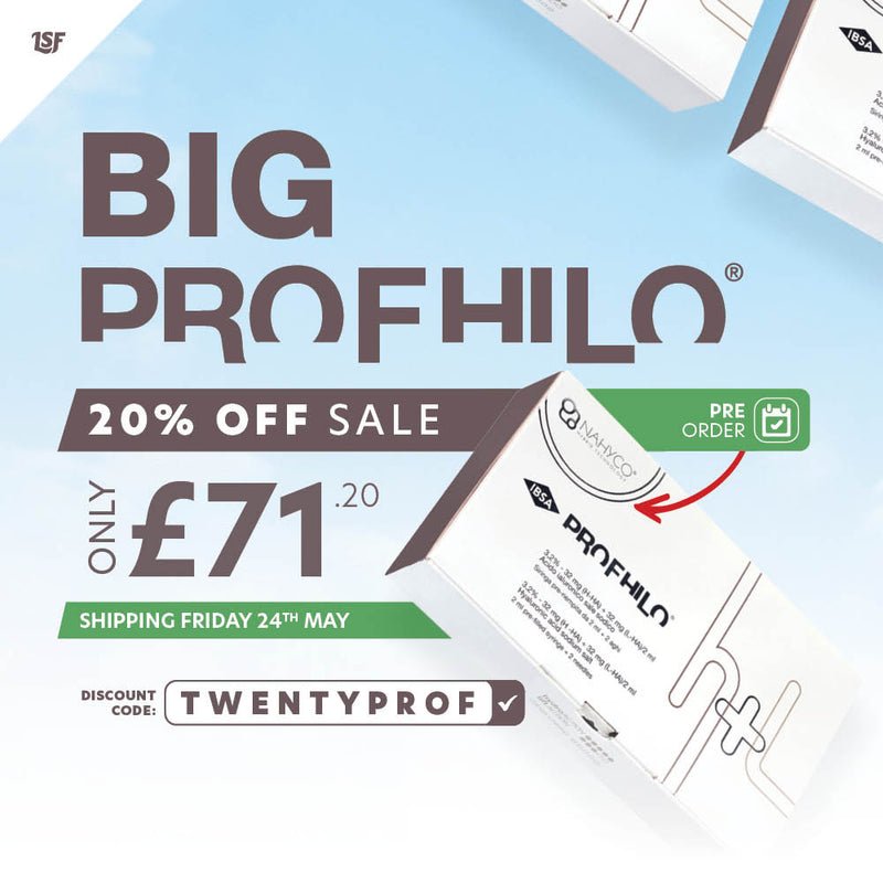 Profhilo® H+L (1x2ml) 20% OFF - Pre Order - Shipping 24th May - LSF Dermal Fillers