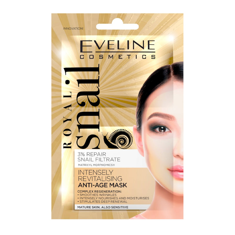 Eveline Royal Snail Intensely Revitalising Anti-Age Mask -2 x 5ml - LSF Dermal Fillers