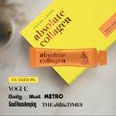 Absolute Collagen Marine Liquid Collagen Supplement for Women - Mango & Mandarin Flavour - Higher Absorption Than Tablets or Powder - 14 x 8000 mg Collagen Sachets per Box - LSF Dermal Fillers