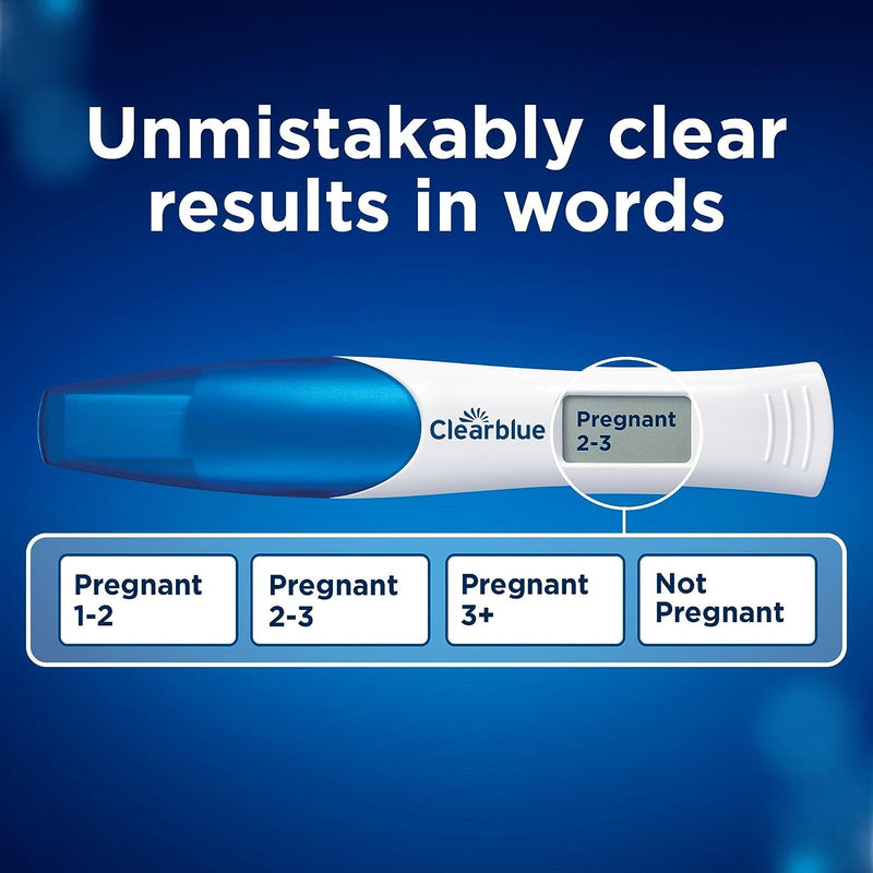 Clearblue Pregnancy Test Ultra Early Triple-Check & Date Combo Pack - LSF Dermal Fillers