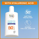 Garnier Ambre Solaire Anti-Dark Spots & Anti-Pollution, Protection Fluid SPF50+, Super UV, 40ml - LSF Dermal Fillers
