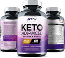 Keto Diet Pills for Men & Women - 1 Month Supply - Vitamins and Minerals - Formulated in The UK - Vegan - Contributes to Fatty Acid & Carb Metabolism - LSF Dermal Fillers