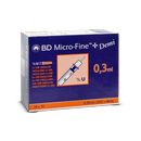 BD Microfine+ 0.3ml - 0.30mm (30g) x 8mm Syringes with Needles (Pack of 100) - LSF Dermal Fillers