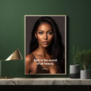 Christian Dior quote poster B (A3 Height 420mm x Width 297mm) - LSF Dermal Fillers