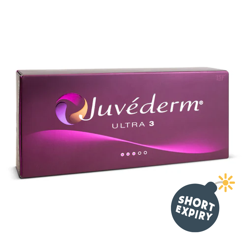 Juvederm® Ultra 3 Lidocaine (2x1ml) SHORT EXPIRY - 4/25 - LSF Dermal Fillers