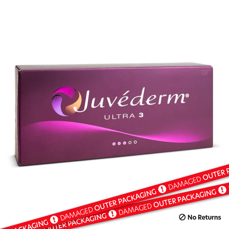 Juvederm® Ultra 3 Lidocaine (2x1ml) (DAMAGED OUTER PACKAGING)