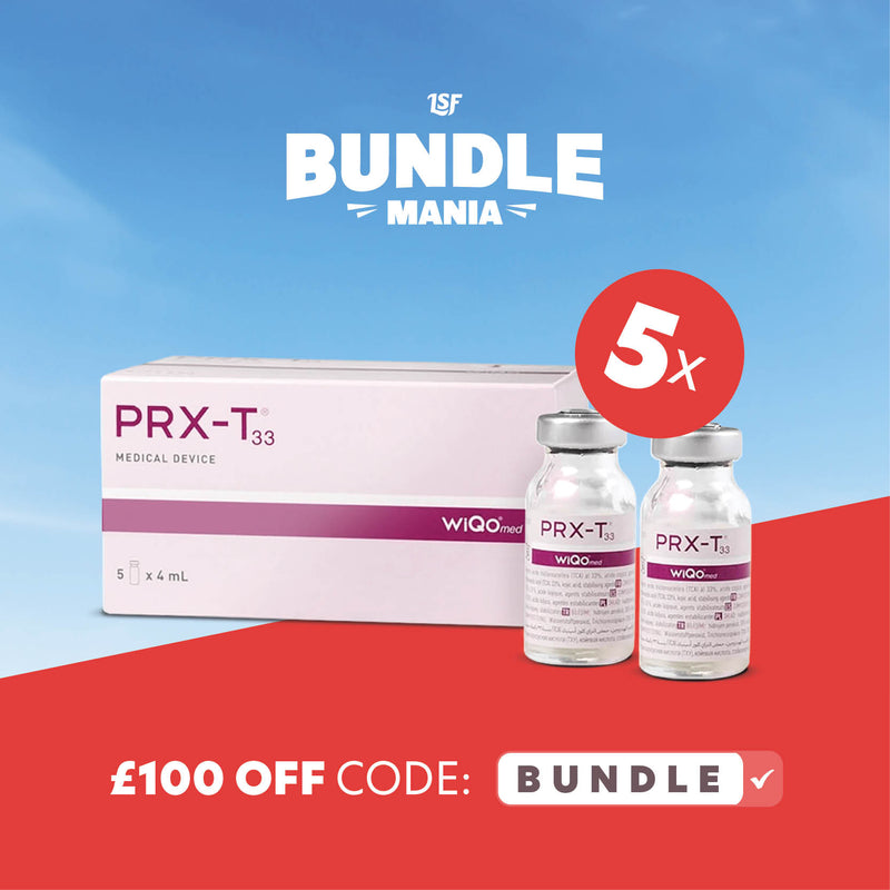 5 x PRX-T33 (5x4ml Vials) Bundle - £100 OFF