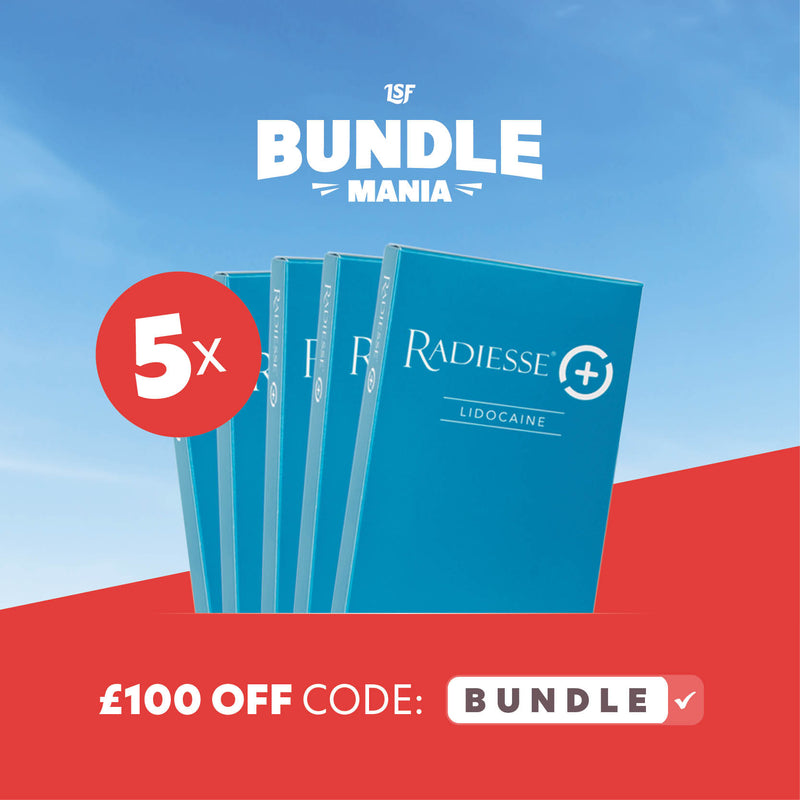 5 x Radiesse® Lidocaine Bundle - £100 OFF