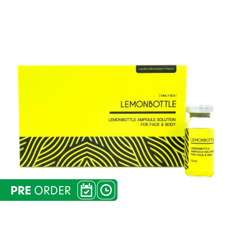 LemonBottle Ampoule Solution for Face & Body (5x10ml vials) 5% OFF PRE ORDER - Estimated Shipping Date 21st Sep - LSF Dermal Fillers