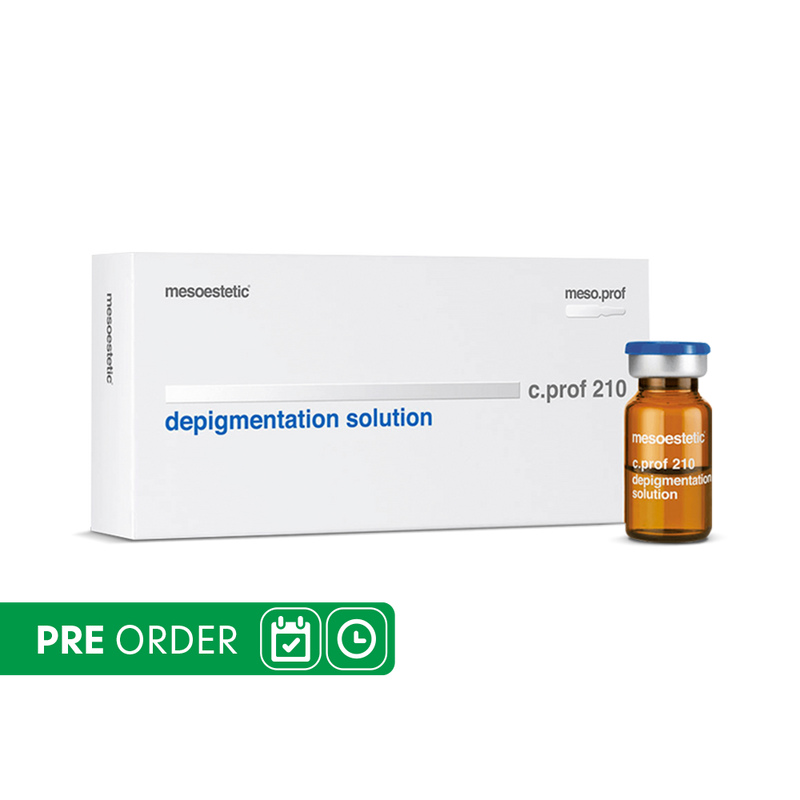 Mesoestetic C.Prof 210 Depigmentation Solution (5x5ml) 5% OFF PRE ORDER - Estimated Shipping Date 10th Oct - LSF Dermal Fillers