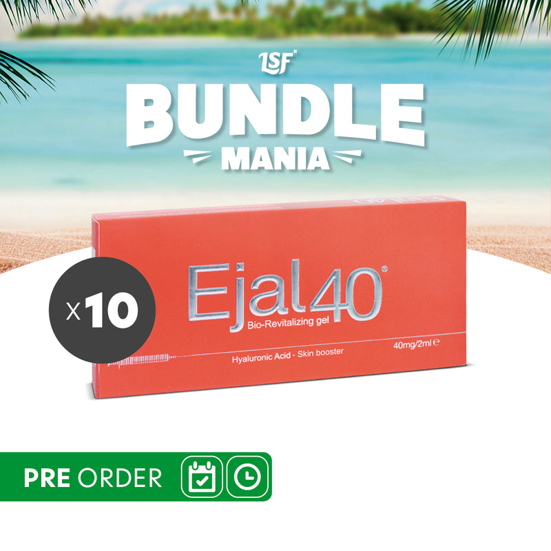 10 x Ejal40® (1x2ml) BUNDLE PRE ORDER - Estimated Shipping Date 17th Oct - LSF Dermal Fillers