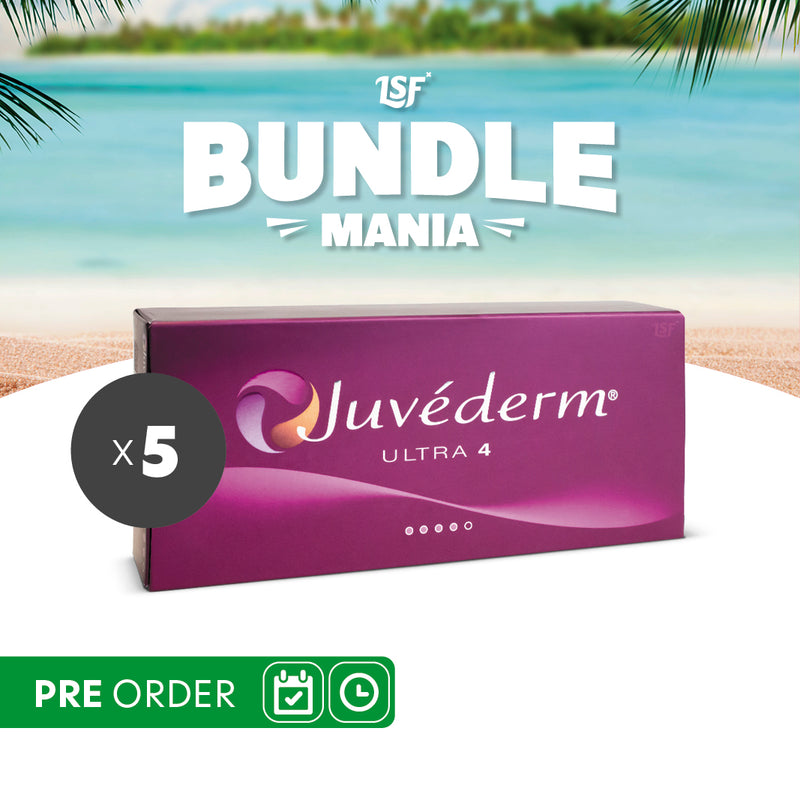 5 x Juvederm® Ultra 4 (2x1ml) PRE ORDER BUNDLE - Estimated Shipping Date 4th Oct - LSF Dermal Fillers