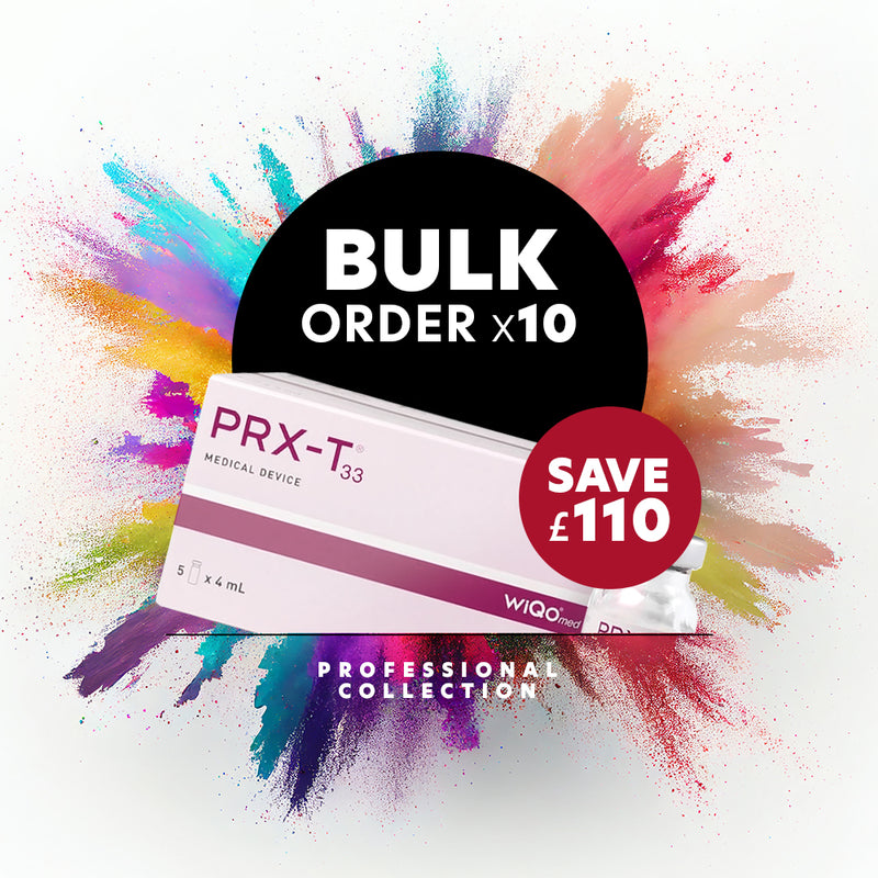 PRX-T33 (5x4ml Vials) 2-8° - 10 Boxes BULK PRICE SAVE £110 - Estimated Shipping Date 4th Oct - LSF Dermal Fillers