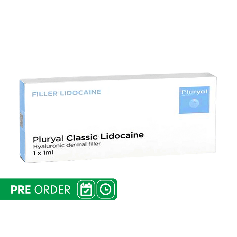 Pluryal Classic Lidocaine (1x1ml) 5% OFF PRE ORDER - Estimated Shipping Date 10th Oct - LSF Dermal Fillers