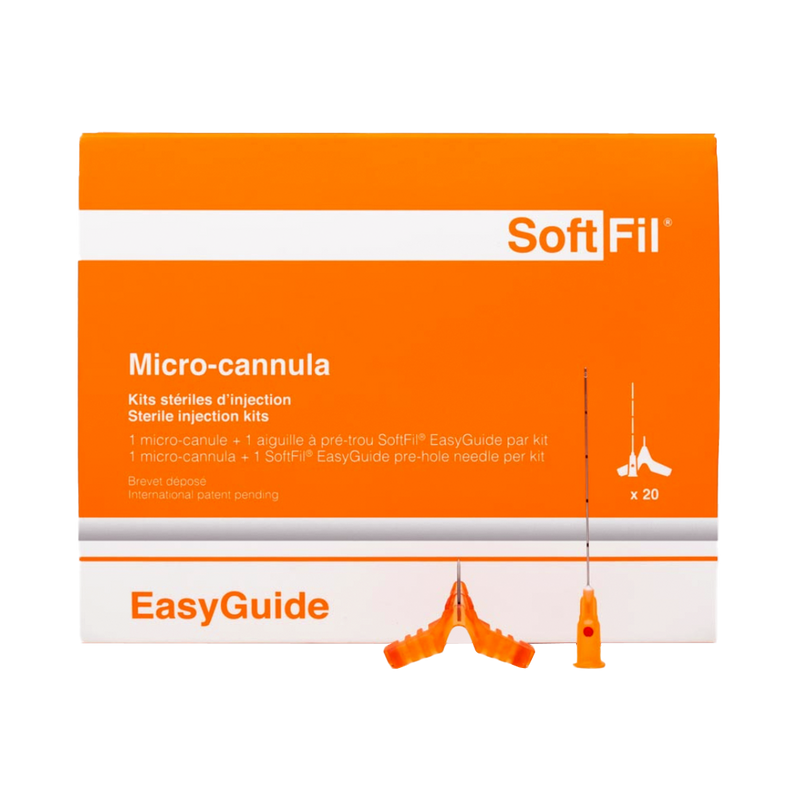 SoftFil EasyGuide 25G x 50 x 5mm (Box of 20 kits) - LSF Dermal Fillers