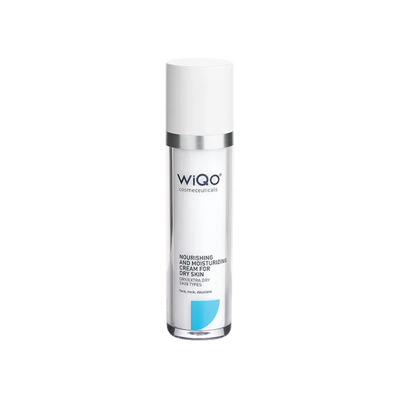 WiQo Nourishing and Moisturising Face Cream For Dry Skin 50ml - LSF Dermal Fillers