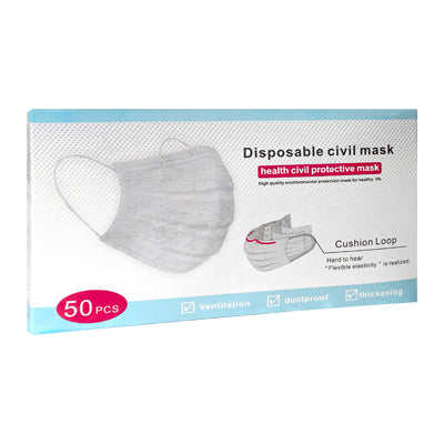 50 x Disposable 3 layer masks - LSF Dermal Fillers