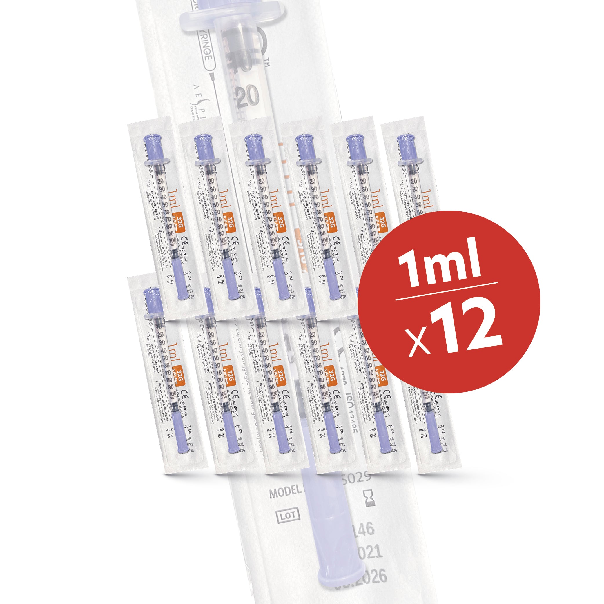 FMS 32G Fine Micro Syringes - 4T Medical