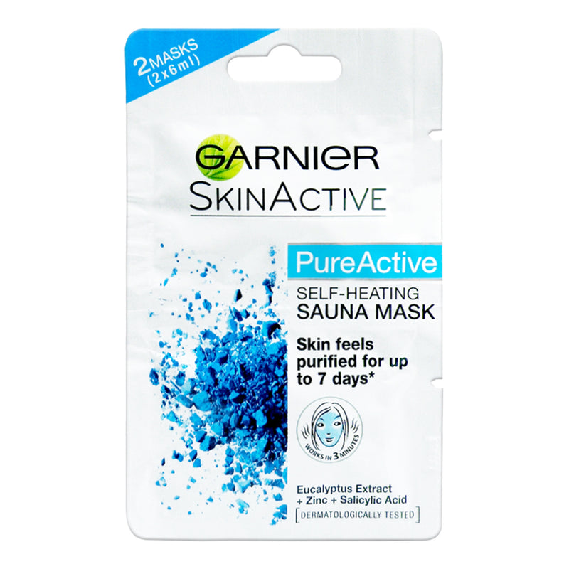 Garnier SkinActive PureActive self heating sauna mask - LSF Dermal Fillers