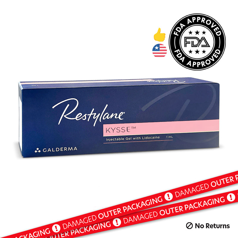 Restylane® Kysse Lidocaine (1x1ml) (DAMAGED OUTER PACKAGING) - LSF Dermal Fillers