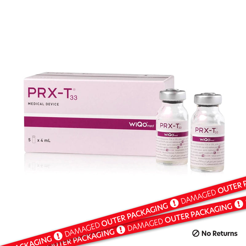 PRX-T33 (5x4ml Vials) (2-8°) (DAMAGED OUTER PACKAGING) - LSF Dermal Fillers