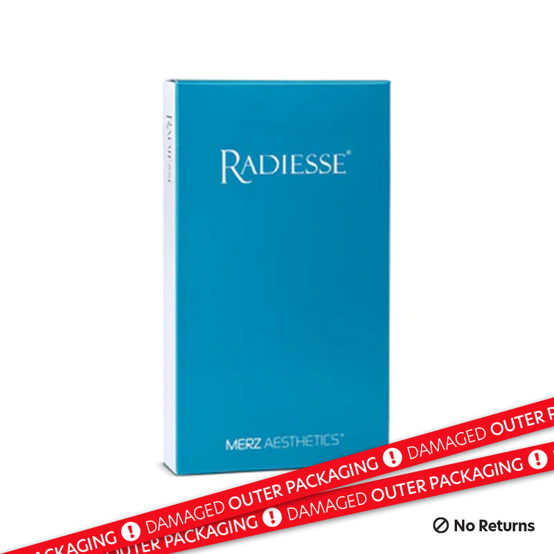 Radiesse® ** no Lidocaine ** (1×1.5ml) (DAMAGED OUTER PACKAGING) - LSF Dermal Fillers