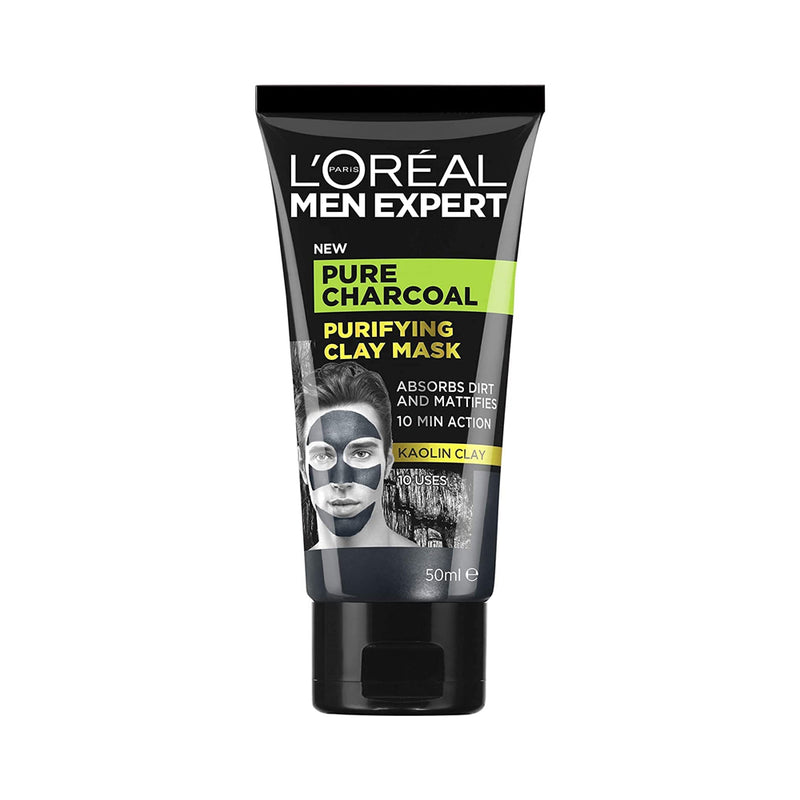 L'Oreal Men Expert Pure Charcoal Deep Cleansing Clay Mask - LSF Dermal Fillers