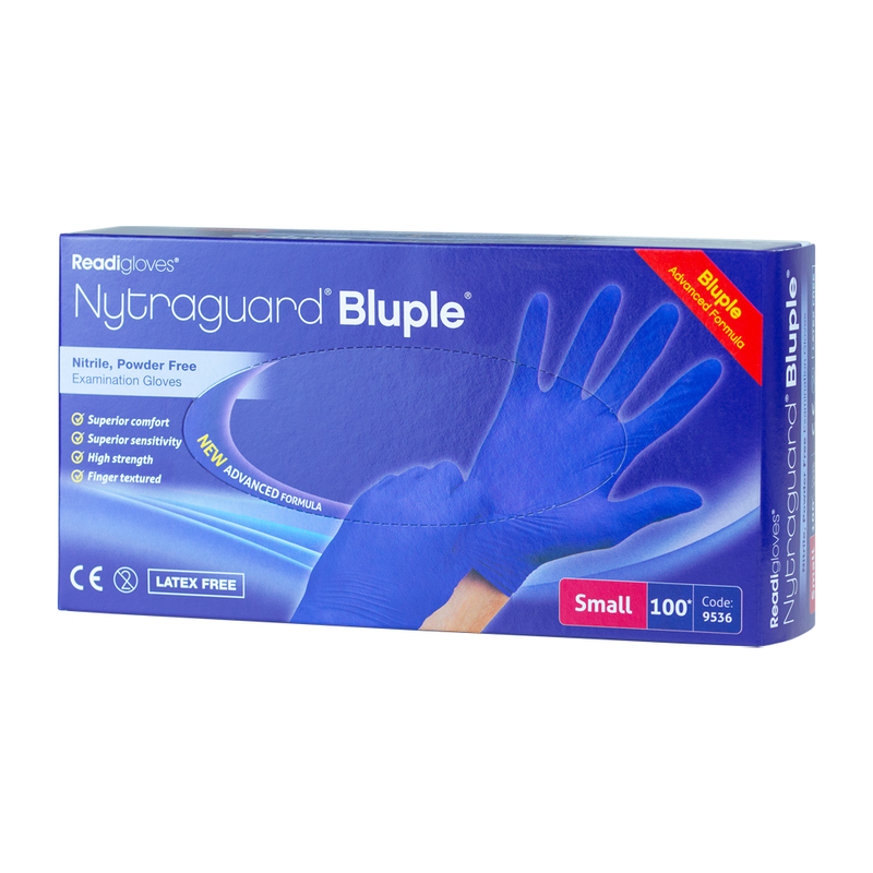 Blue Nitrile Glove's - LSF Dermal Fillers