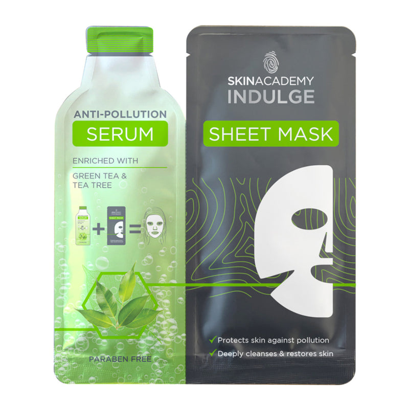Skin Academy Anti-pollution Serum Sheet Mask - LSF Dermal Fillers