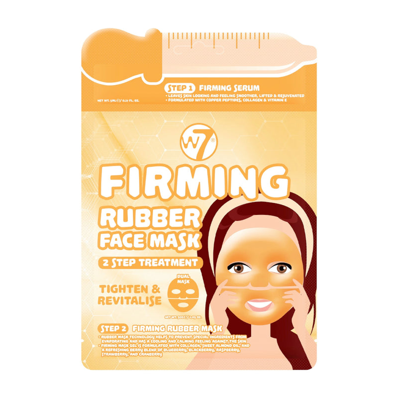 W7 Firming Rubber Face Mask & Serum tighten and revitalise-30g - LSF Dermal Fillers