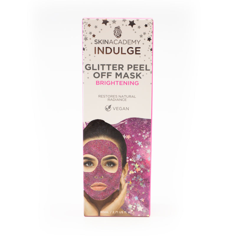 Skin Academy Indulge Vegan Brightening Glitter Peel Off Mask - LSF Dermal Fillers