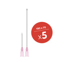 x5 SoftFil® Micro-CANNULA Sterile Kits - 18G/70/L - LSF Dermal Fillers