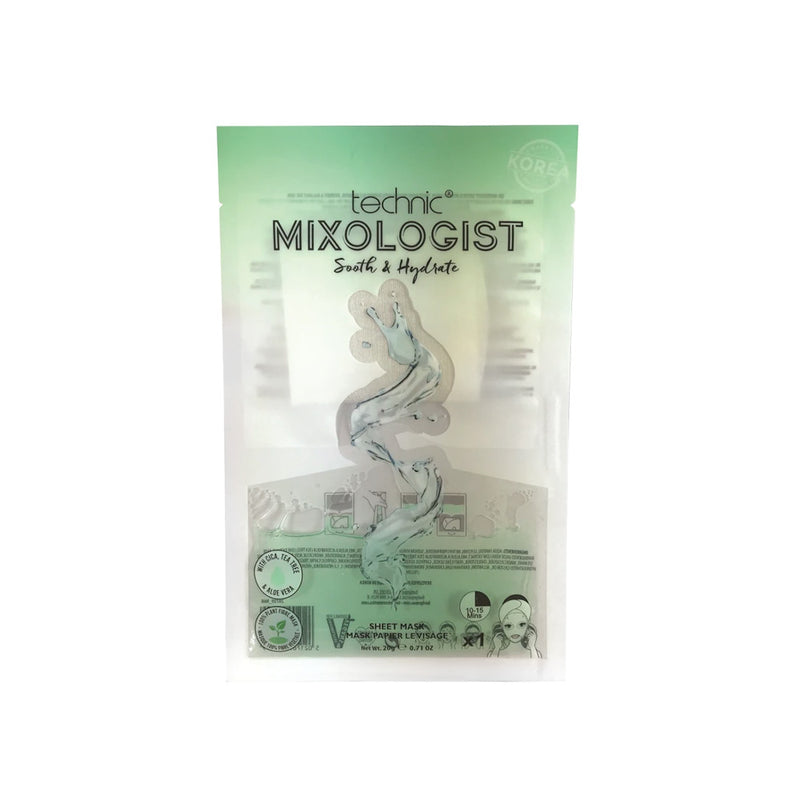 Technic Mixologist Soothe & Hydrate Face Mask - LSF Dermal Fillers
