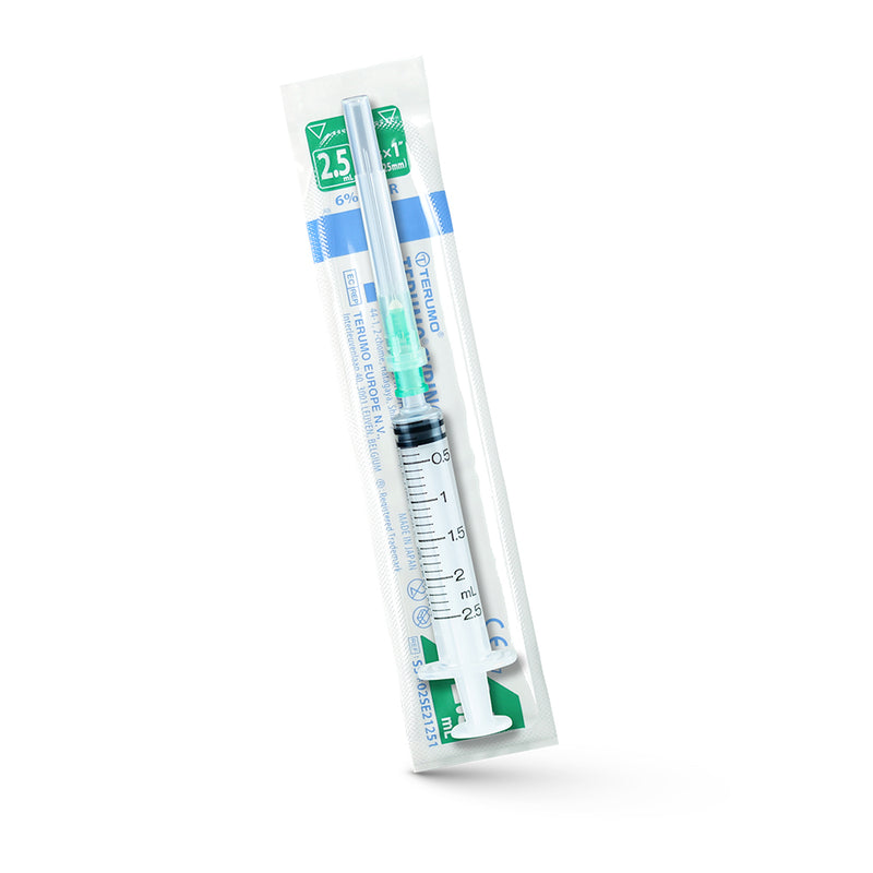 Terumo 2.5ml (21G) Syringe with Needles (Pack Of 10) - LSF Dermal Fillers