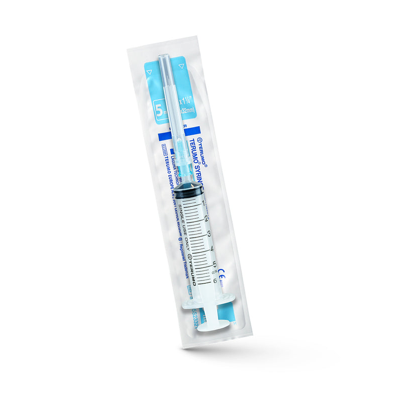Terumo 5ml (23G) Syringe with Needles (Pack Of 10) - LSF Dermal Fillers