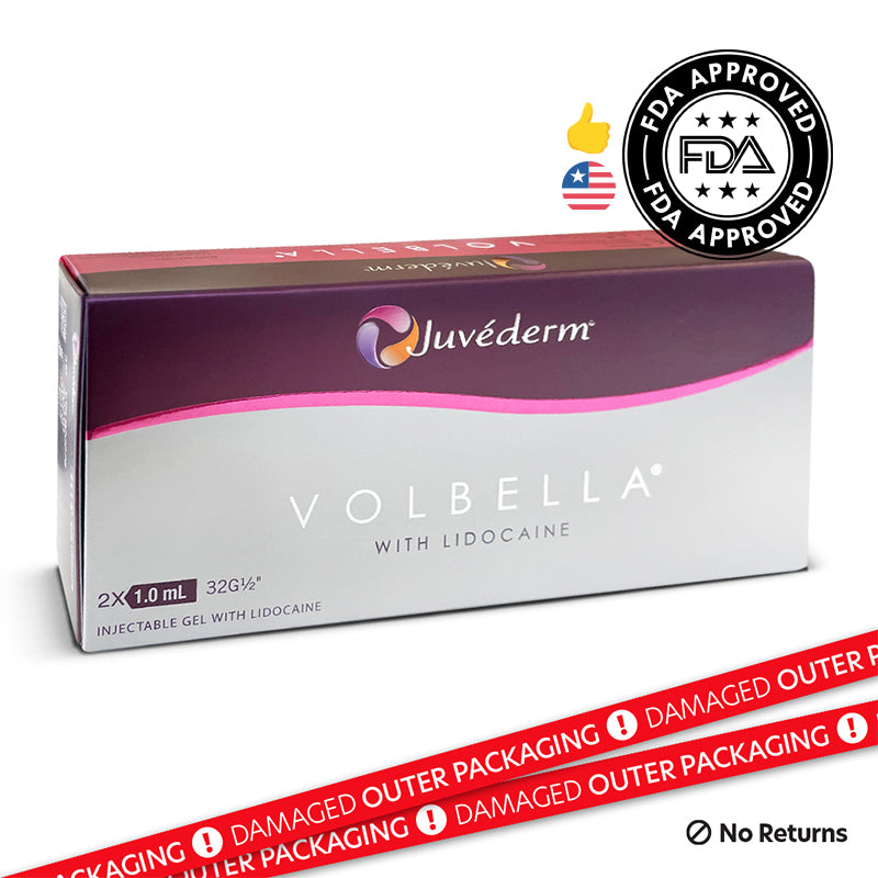 Juvederm® Volbella Lidocaine (2x1ml) (DAMAGED OUTER PACKAGING) - LSF Dermal Fillers