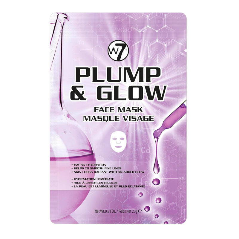 W7 Plump & Glow Face Mask - LSF Dermal Fillers